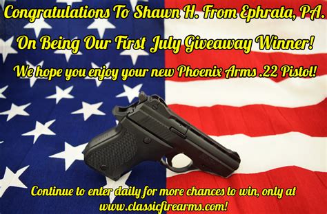 are classic firearms giveaways fake
